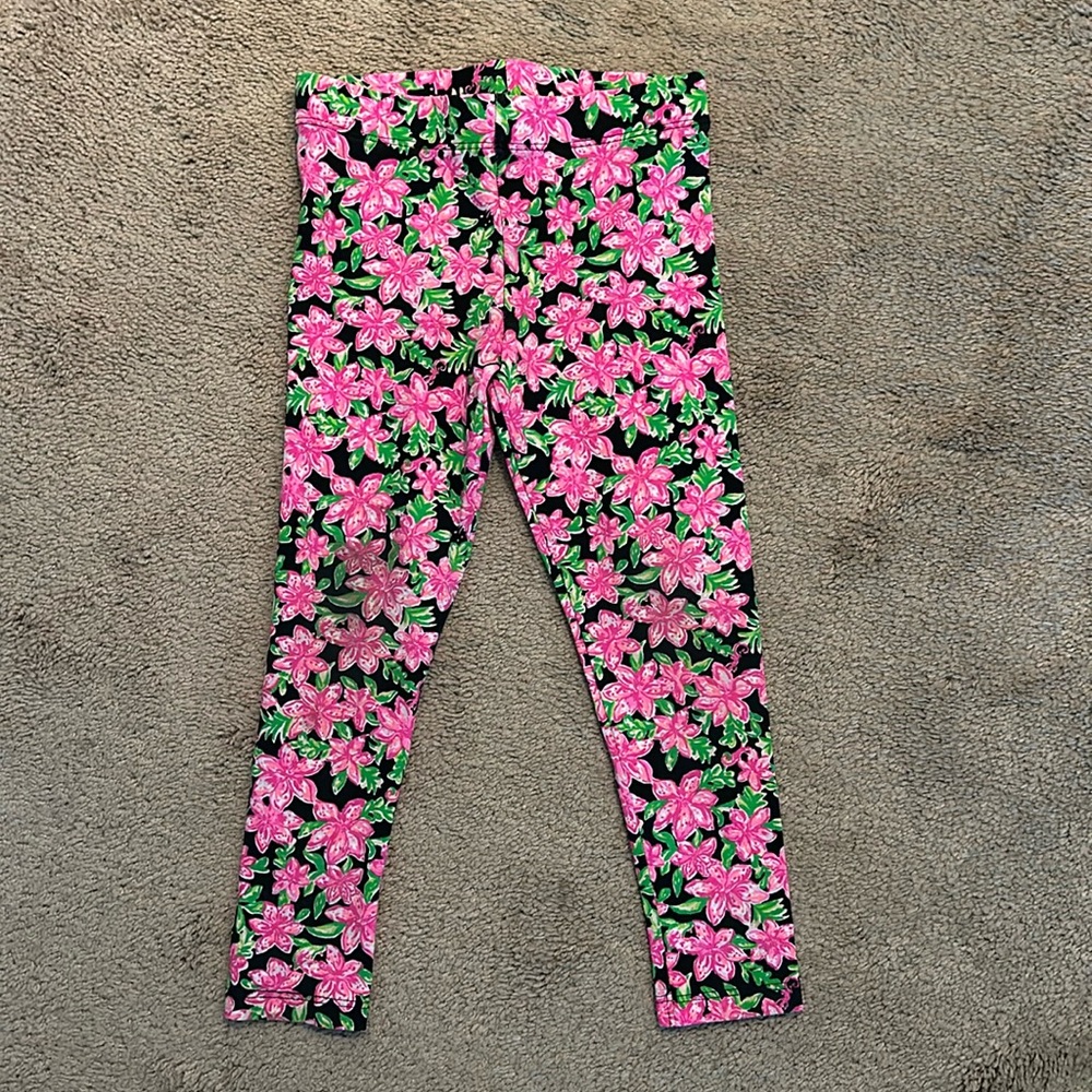 Lilly Pulitzer Girl's Leggings size Small (4-5)